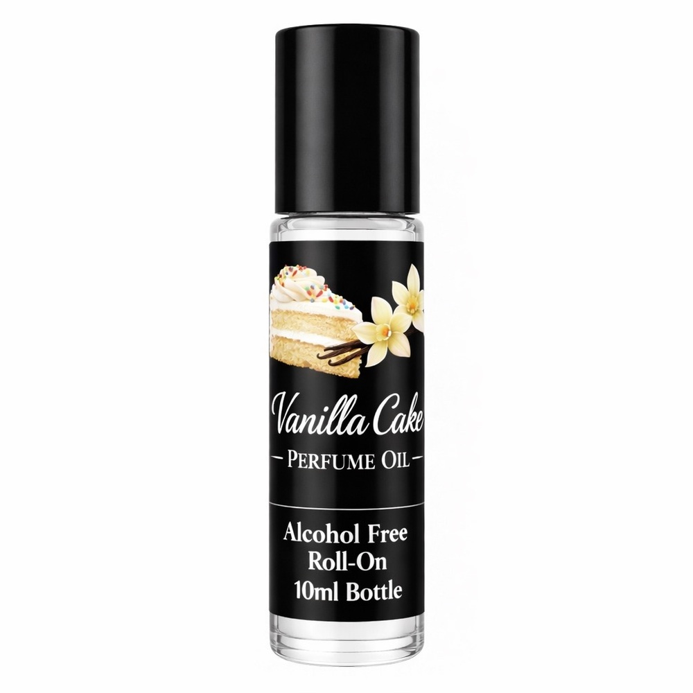 Vanilla Cake Perfume Oil - Black